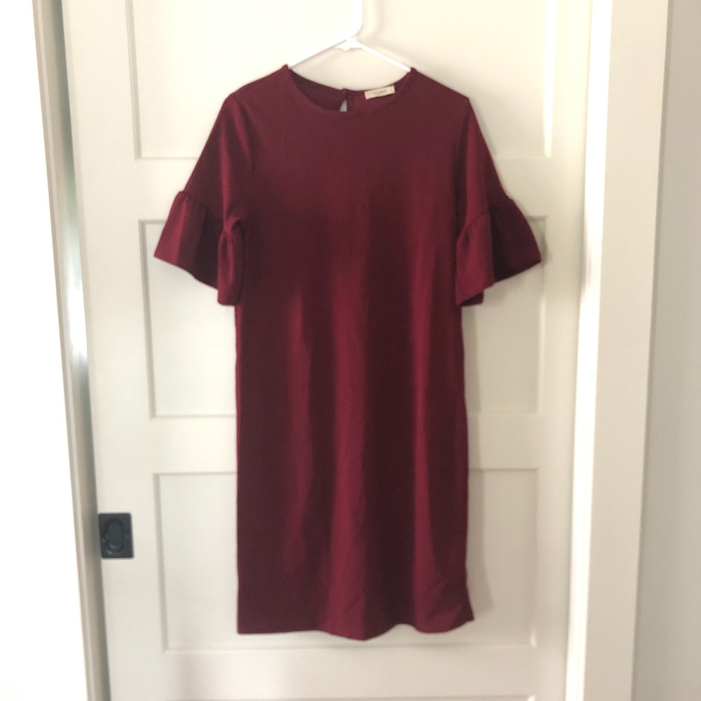 Piper and Scoot Stowe Ruffle Dress- Medium